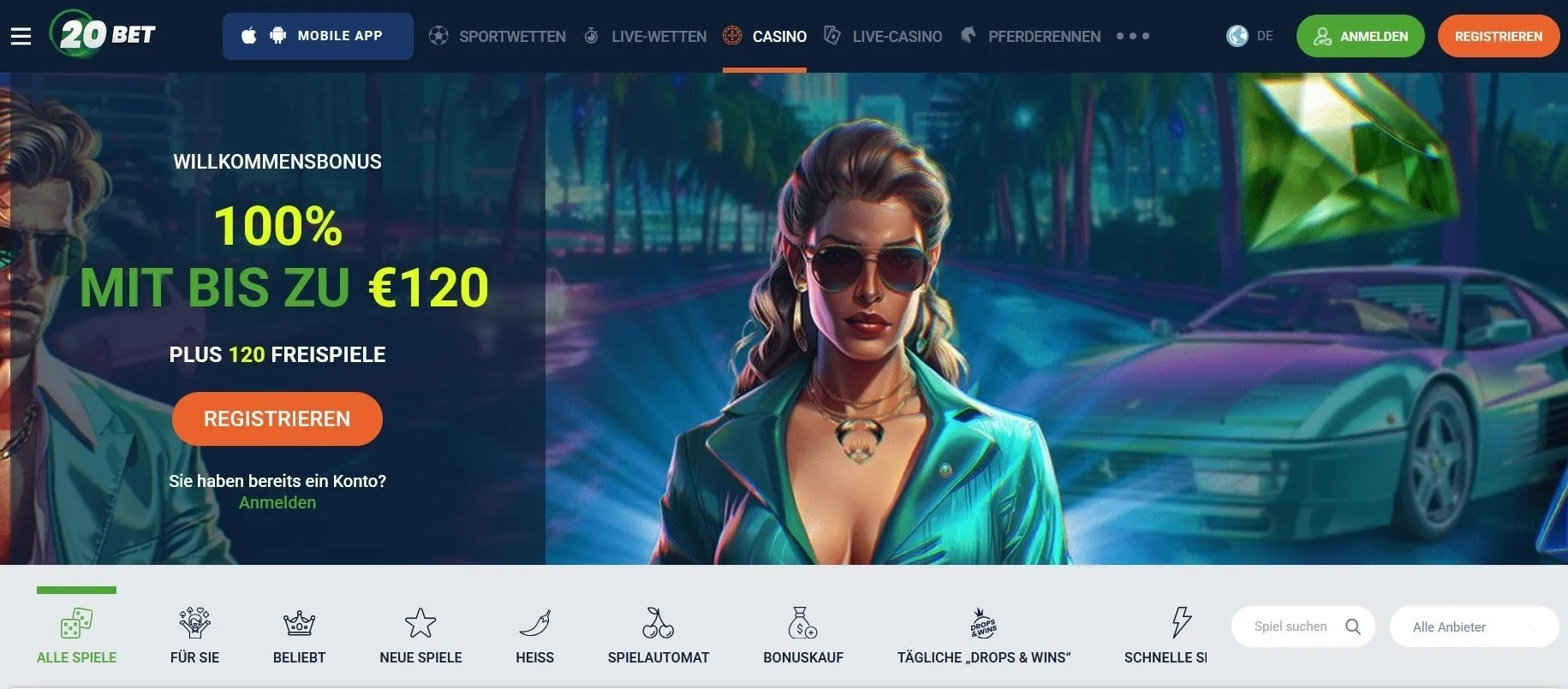 20Bet Casino Startseite 20Bet Startseite